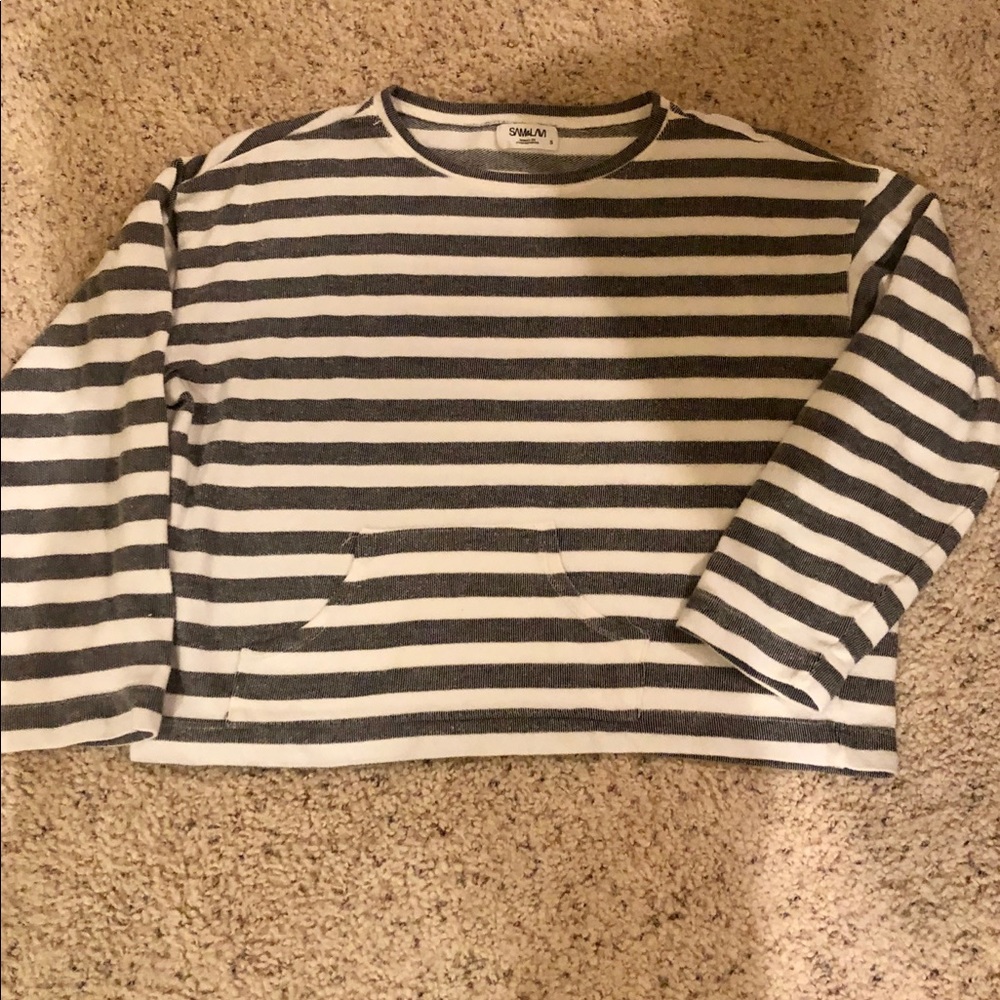 Sam & Lavi striped sweatshirt